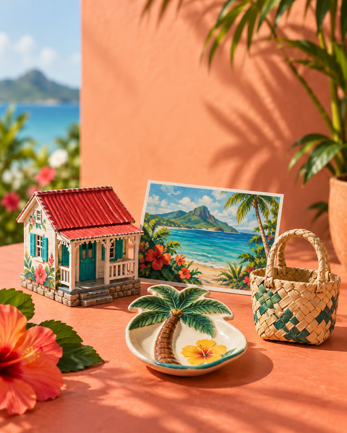 Souvenirs colorés des îles