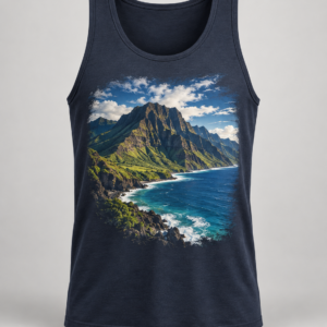 Débardeur Réunion « Piton & Océan »